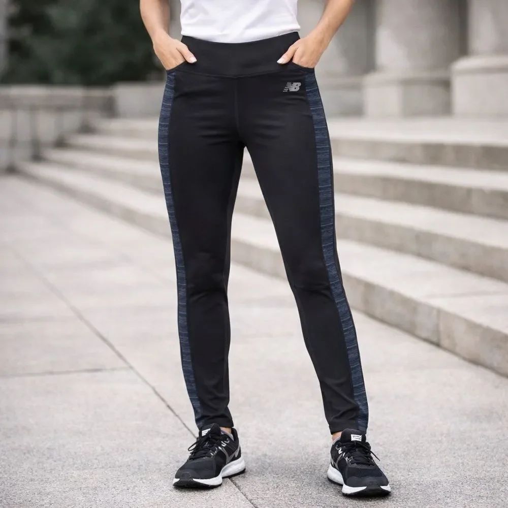 NWT New Balance Running Fitness Mid Rise Tights